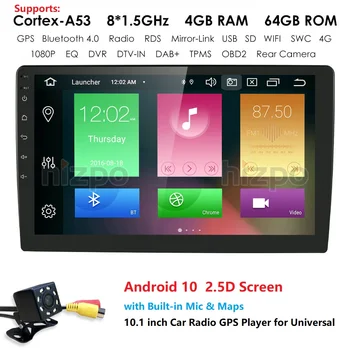 

2.5D OctaCore 4G Android 2din Car Multimedia MP5 Player Radio GPS Navi WIFI Autoradio Touch Screen Bluetooth FM Audio Car Stereo