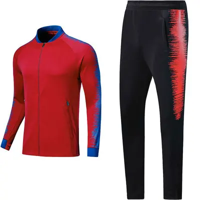 Осень-зима, футбольные майки, наборы, Survete, мужские футбольные комплекты, Мужские Молодежные куртки для бега, спортивные тренировочные костюмы, Униформа, костюм - Color: 8402 8702 sets