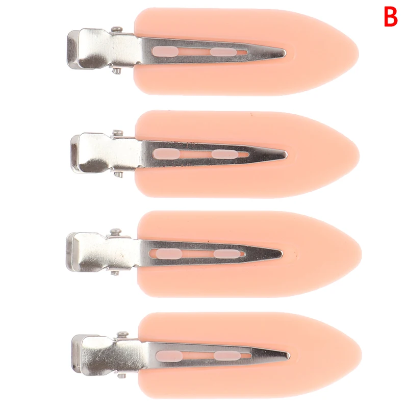 3 шт./4 шт. модные Бесшовные не изгибающиеся не мнущиеся заколки для волос женский макияж для укладки волос заколки для волос - Цвет: B-4PCS