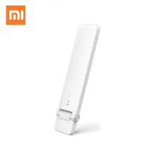 Xiaomi WiFi усилитель 2 беспроводной Wi-Fi ретранслятор 2 поколения универсальный расширитель Сигнала Антенна 300 Мбит/с получает расширенные сигналы