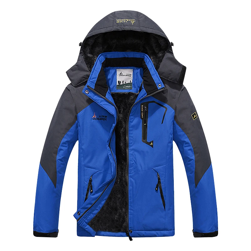 

TWTOPSE Winter Men Snowboarding Skiing Jacket Waterproof Sport Warm Cycling Fishing Windproof Hiking Camping Fleece Outdoor Coat