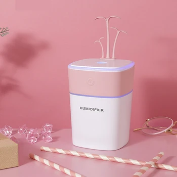 

Creative Grass Intelligent Humidifier USB Charged Portable Desktop Office Air Purifier Household Dormitory Gift