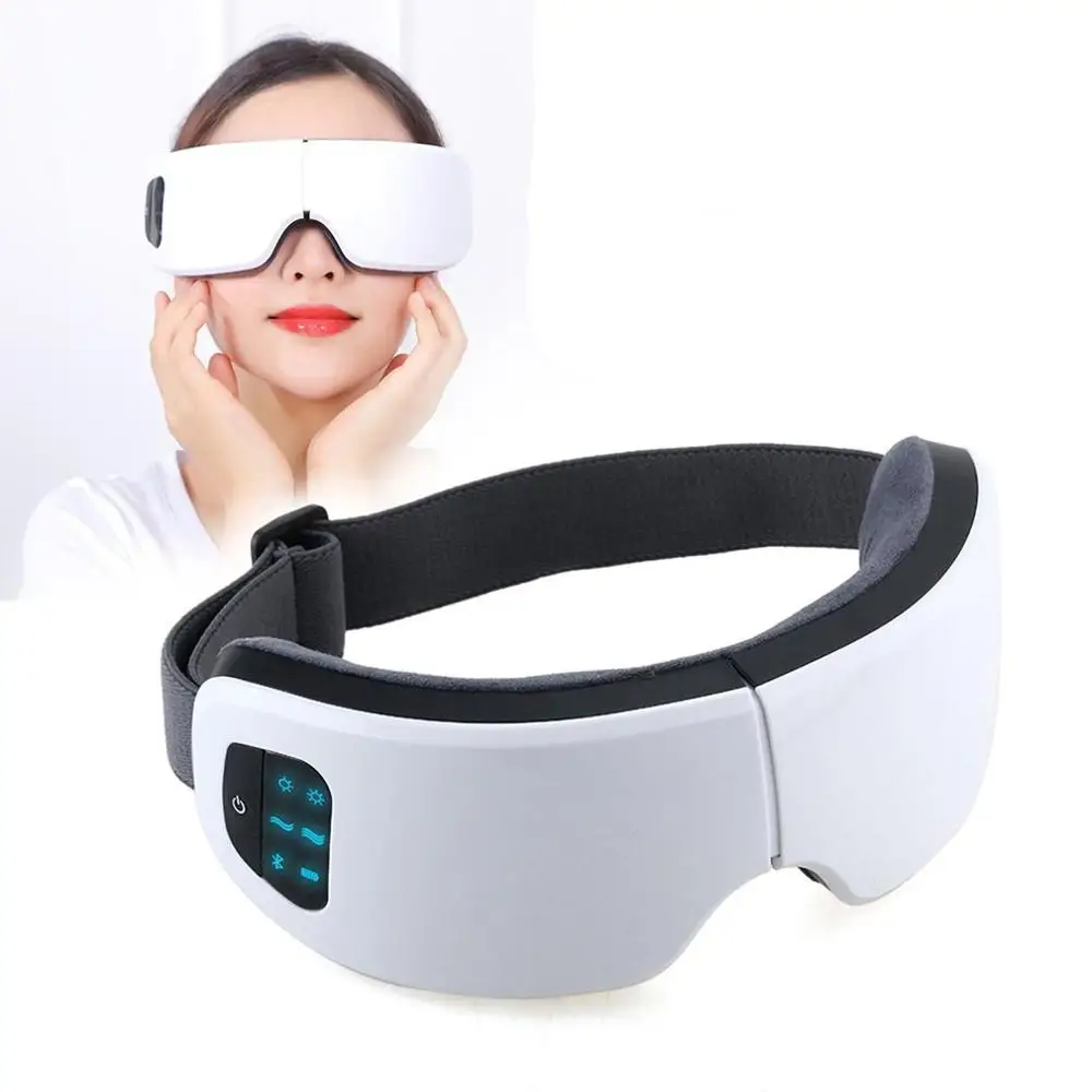 

Upgraded Eye Massager Music Massager Eye Care Adjustable Eye Massager Portable Hot Air Pressure Massage