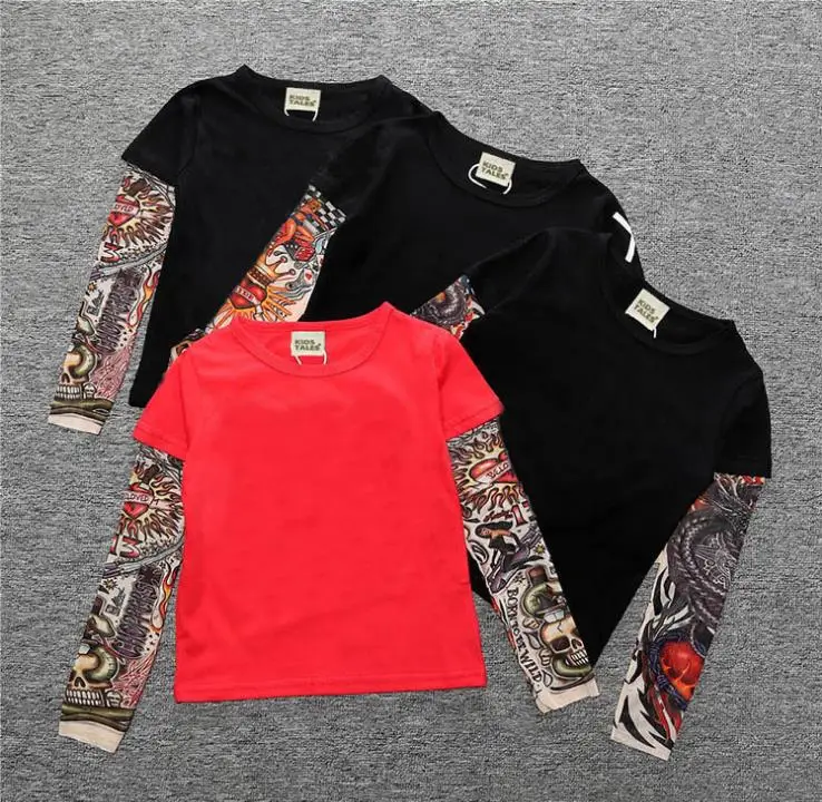 

Boys long-sleeved shirt spring and autumn 2019 new children's shirts Europe and America children's long-sleeved stitching shirt