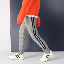 Нижнее белье для мальчиков из Штаны ; сезон весна-осень; стиль детская одежда повседневные штаны для мальчиков-подростков натуральный хлопок впитывает пот и Штаны корейско-Стиль для детей