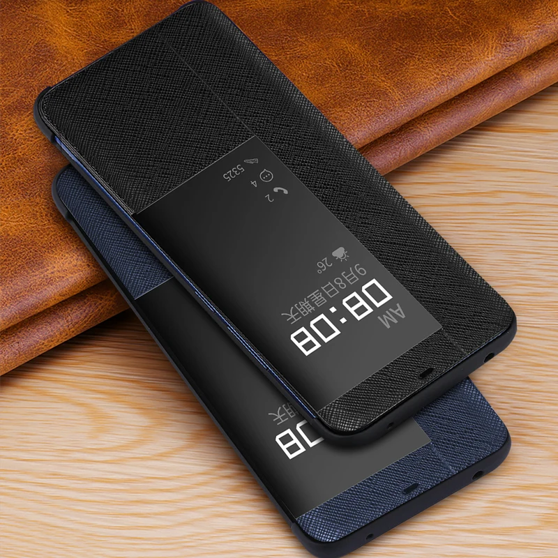Чехол-книжка для Huawei Mate 20 RS из натуральной кожи | Мобильные телефоны и аксессуары