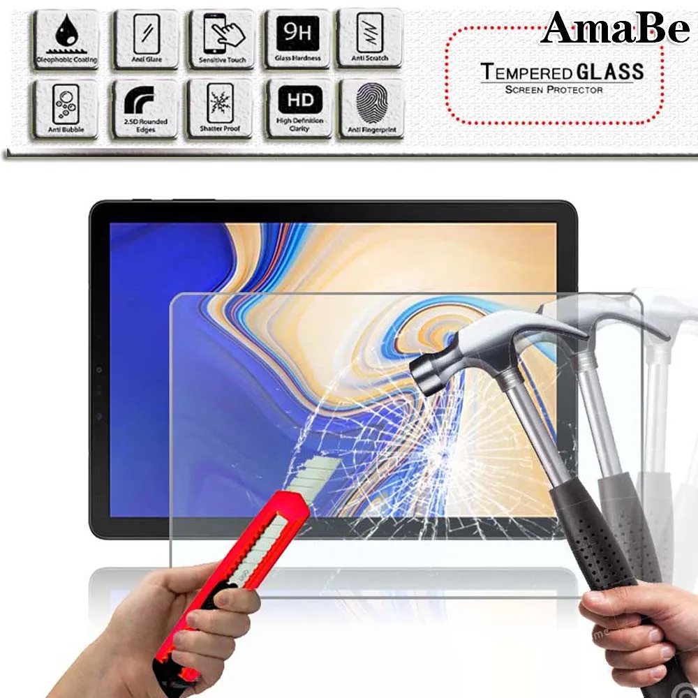 

Tempered Glass Screen Protector for Samsung Galaxy Tab S4 T830 T835/Tab S5e T720C T720N T725C T725N/Tab S6 T865 Tablet Film