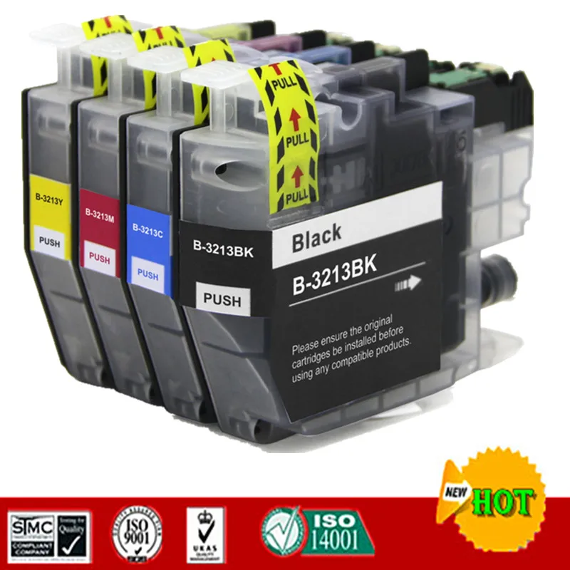 Совместимость для LC3213 чернила картридж для HP брата DCP-J772DW DCP-J774DW MFC-J890DW MFC-J895DW и т. д