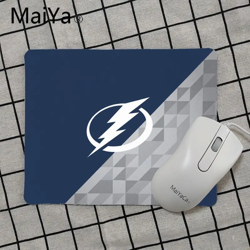 Maiya высокое качество Tampa Bay Lightning ice hockey высокоскоростной коврик для мыши Лидер продаж подставка под руку мышь