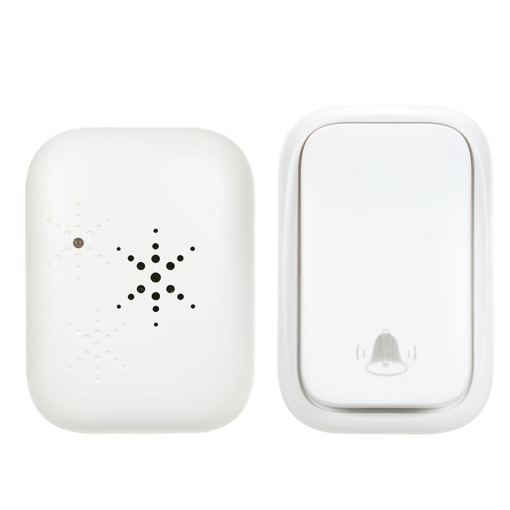 Timbre Inalámbrico timbre Mini impermeable timbre batería para Kits gratis timbre a 500 pies con 38 melodías Volumen 3