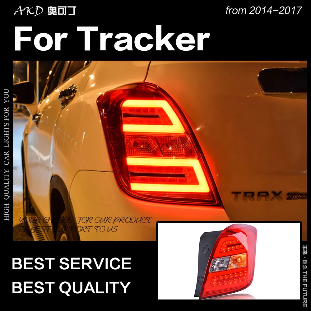АКД стайлинга автомобилей Для Chevrolet Trax задние фонари 2013 2017 трекер светодиодный
