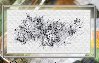 

ZZ1731 DIY Homefun Cross Stitch Kit Packages Counted Cross-Stitching Kits New NOT PRINTED Cross stich Painting Christmas Wreath