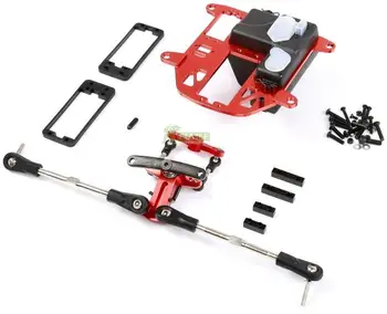 

CNC Metal Symmetrical Steering Kit Fit for 1/5 HPI ROVAN KM BAJA 5B 5T 5SC