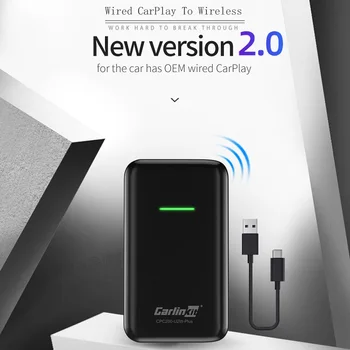 

Carlinkit new version 2.0 update IOS13 Apple CarPlay Wireless Auto connect for car Original wired CarPlay to Wireless Carplay
