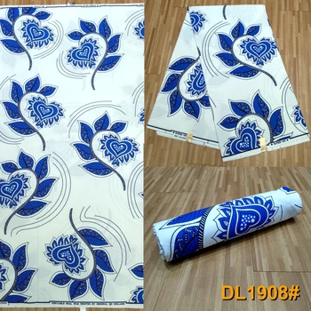 

2020 Most Popular African prints batik Polyester wax fabric sewing materia for DIY crafts wedding dress 100% Polyester S20602-8