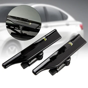 

2pcs Blade Protector Spoiler Vehicle For Left Hand Clean Tool Wiper Stand Separator Black Styling Car Windshield Easy Install