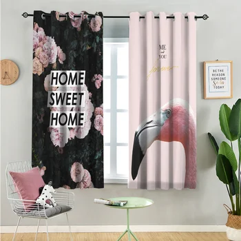 

Window Curtains For Living Room Korea Style Curtains Bedroom Pink Floral Curtain Girls шторы для комнаты зала Cortinas para la s