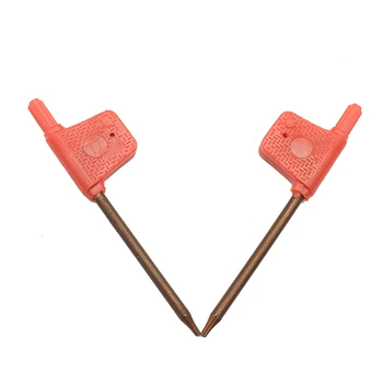

Red flag wrench T7 standard Torx for CNC tool holder Torx screw wrench Tools Holder Accessories