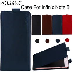 На Алиэкспресс купить чехол для смартфона ailishi case for infinix note 6 luxury flip top quality leather case infinix exclusive 100% phone protective cover skin+tracking
