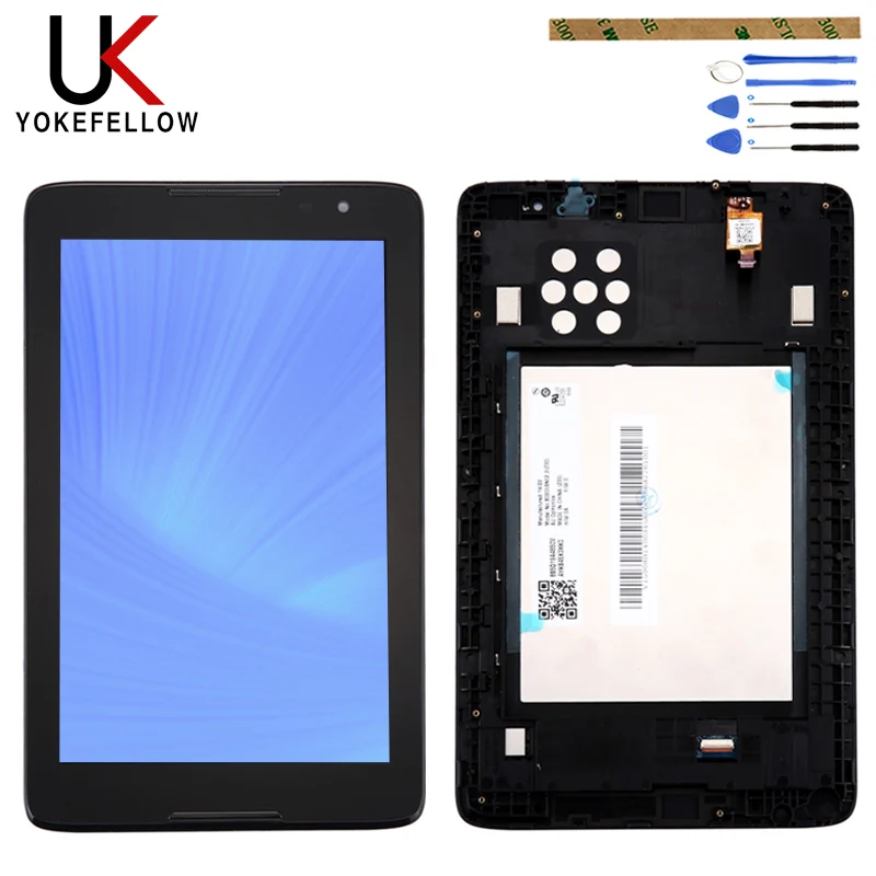 New 8/" Lenovo A8-50 A5500 Touch Screen digitizer LCD Display Assembly Frame