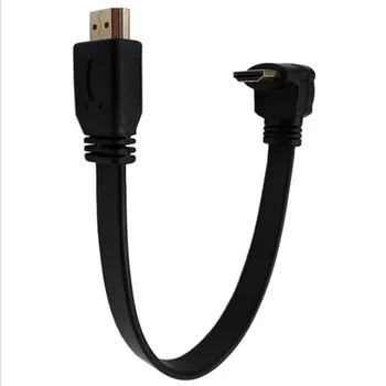 

1FT Flat Slim High Speed HDMI Extension Cable A Male to A Male Cord Compatible with all 19-pin HDMI cable