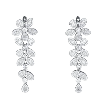 

Fahmi 2020 New Popular 100% 925 Sterling Silver Gold Earrings5-3 High Quality Original Jewellery For Women Party Wedding Gift