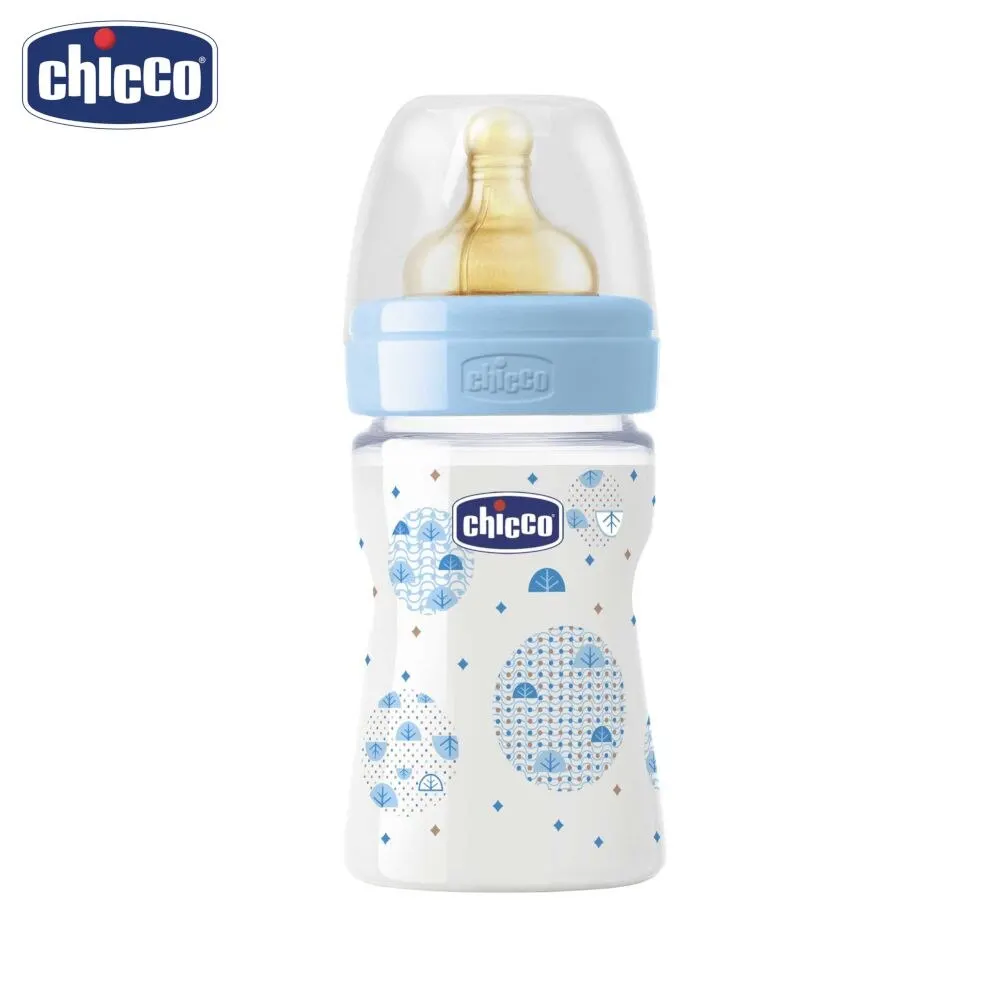 Бутылочка Chicco Well-Being Girl 0 мес.+ лат. соска РР норм. поток 150 мл |