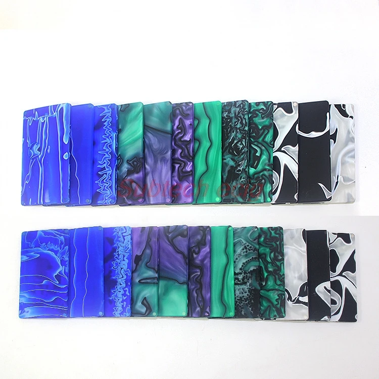 Top Vape Factory SXK Resin panels/doors For Billet V4 B Box mod Vapeshell Resin panel random color Free Shipping