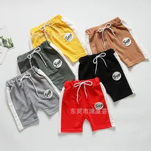 Шорты для маленьких девочек и мальчиков; популярные брюки; сезон лето; стиль; детская одежда; детская спортивная одежда; пляжные брюки