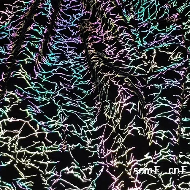 Patchs de Casting Iridescent Gril Pluies, Motif Shoous DIY, Décor de Fond, Veste, Chapeau, Vêtements, Tissu de Styliste 6