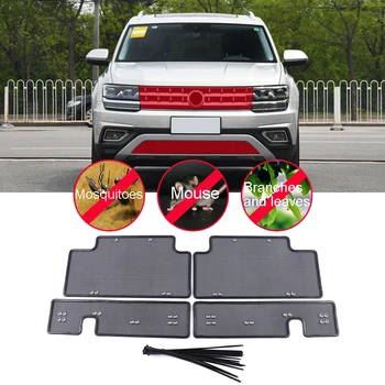 

For VW Volkswagen Teramont, Atlas 2017-2019 Front Condenser Radiator Insect Mesh Barrier Protector Cover Car Accessories