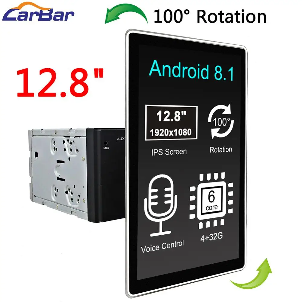 Универсальный автомобильный DVD плеер Carbar мультимедийная система на Android с