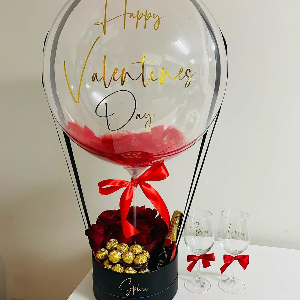 

Love Gift Set I You Box Flower Boyfriend Girlfriend Wedding Favor Valentine's Day Lovely Girl Stuffed Cute Best Married Baby Toy