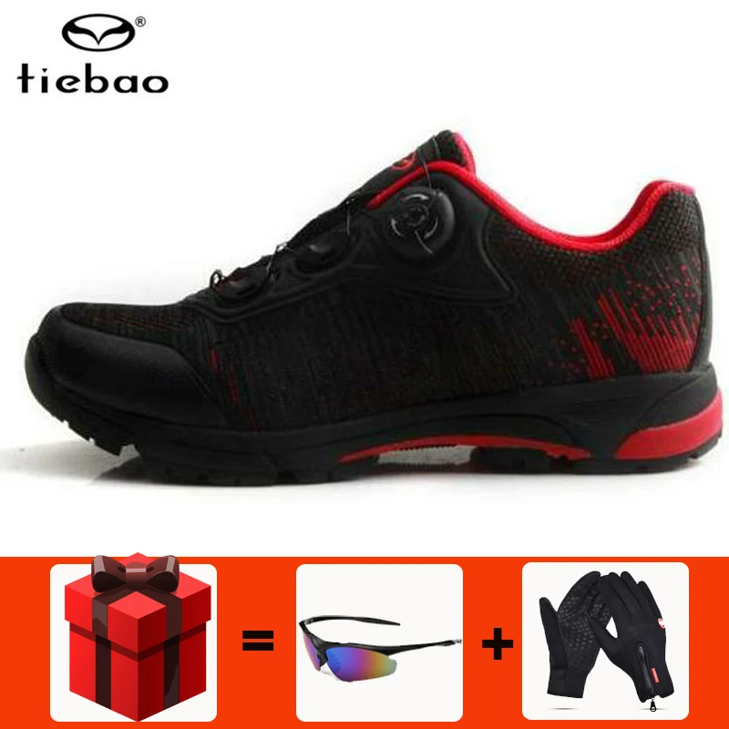 

Tiebao Cycling Shoes men sneakers Mountain Bike sapatilha ciclismo mtb Leisure Sport Wear-resistant Self-lock Bicycle Non-slip