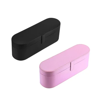 

Portable Storage Case Organizer PU Flip Hard Box Travel Case for Dyson Supersonic Hair Dryer