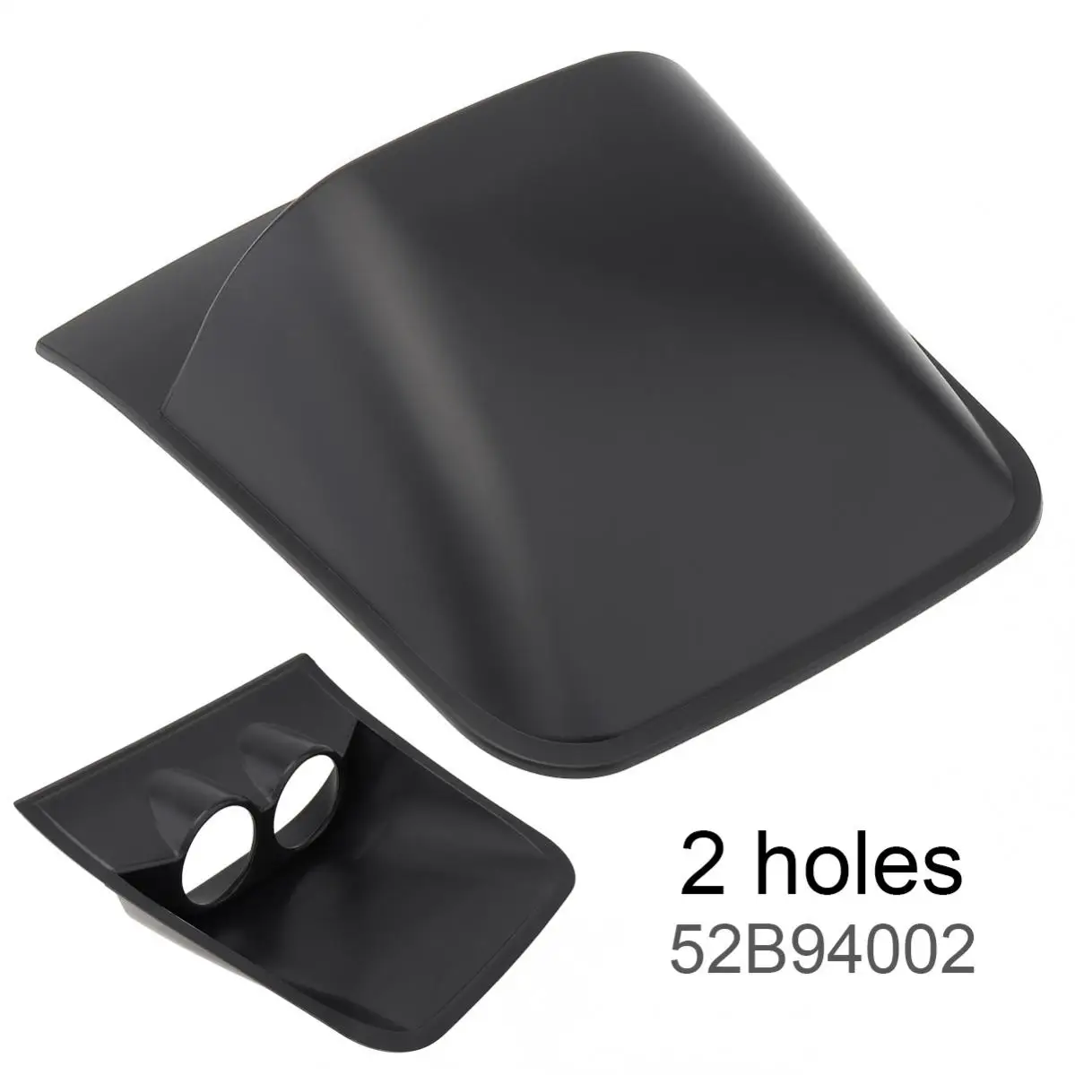 52mm 2 Inch Double Carbon Fiber Auto Car Gauge Cup Holder Pod Black Universal durable and practical Instrument Mount | Автомобили и