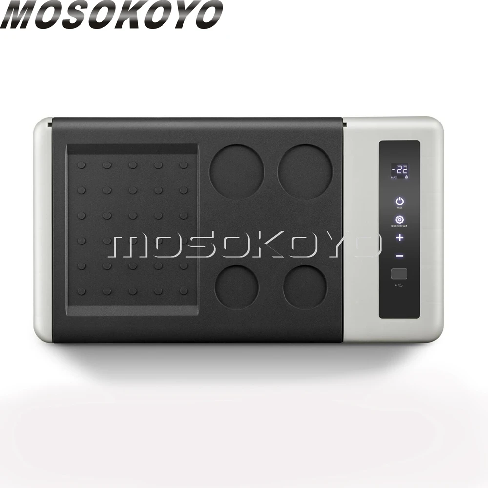 12-24 в 30 Вт автомобильный холодильник Компрессорное Охлаждение-22 до+ 10 °C для дома путешествия на открытом воздухе пикника 18л портативный холодильник для Авто охладитель