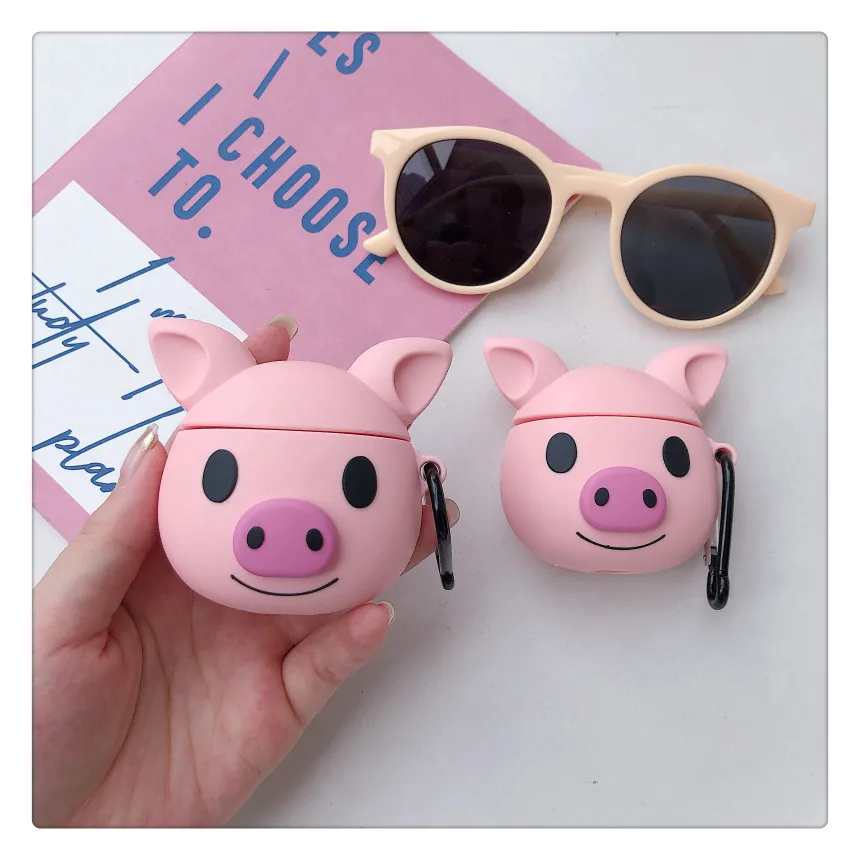 

For AirPods Case 3D Cute Cartoon Anime Soft Silicone Cover For Apple Airpods 2 Case Cover Wireless Earphone Charging Box