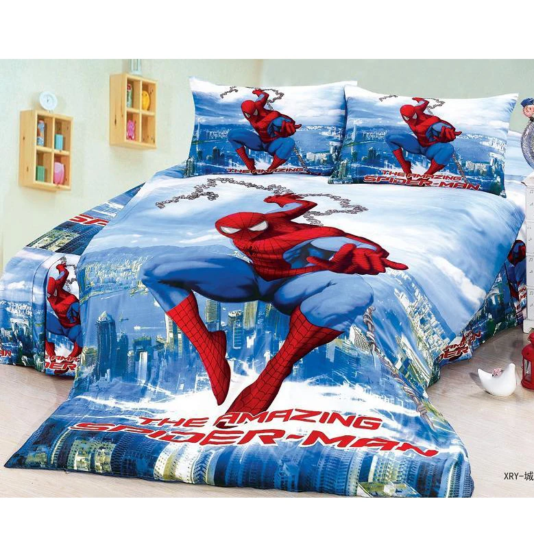 Disney x Tesco Kids Single Duvet Cover and Pillowcase Set The Avengers