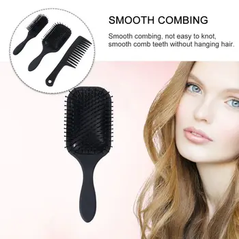 

Air-Cushion Massager 9 Row Big Tooth Comb Hairstyling Tool Portable Hair Groomer Smooth Hair Comb Anti-knot Hair Styling