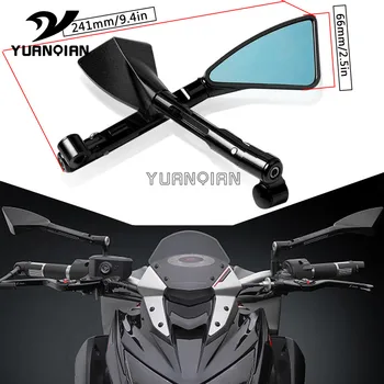 

Motorcycle side mirror Aluminium CNC Rearview Side Mirror Universal for honda pcx benelli leoncino 500 Yamaha xj6 ktm duke 200