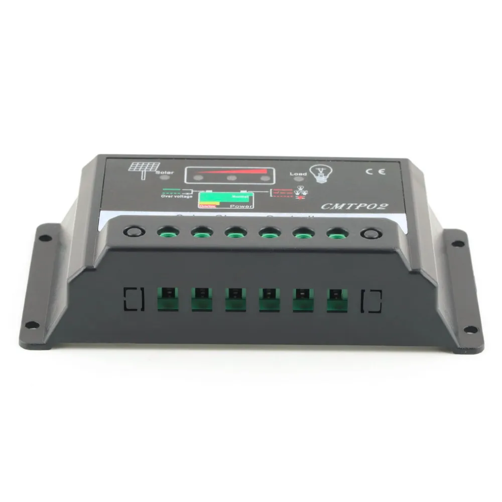 0A PWM солнечная панель регулятор заряда батареи 12V 24V автоматический переключатель