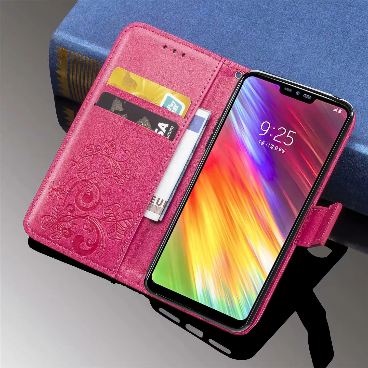 Кожаный бумажник чехол для телефона для LG K8 K10 Q6 Q7 Q9 G7 G8 ThinQ подходит K9 K11 X Мощность 2 3 K30 K50 Q60 Stylo Флип Стенд кожаный чехол