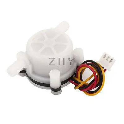 

0.1-3L/min 1.2Mpa 7mm Dia Connector Water Flow Sensor Flowmeter Pulse Output