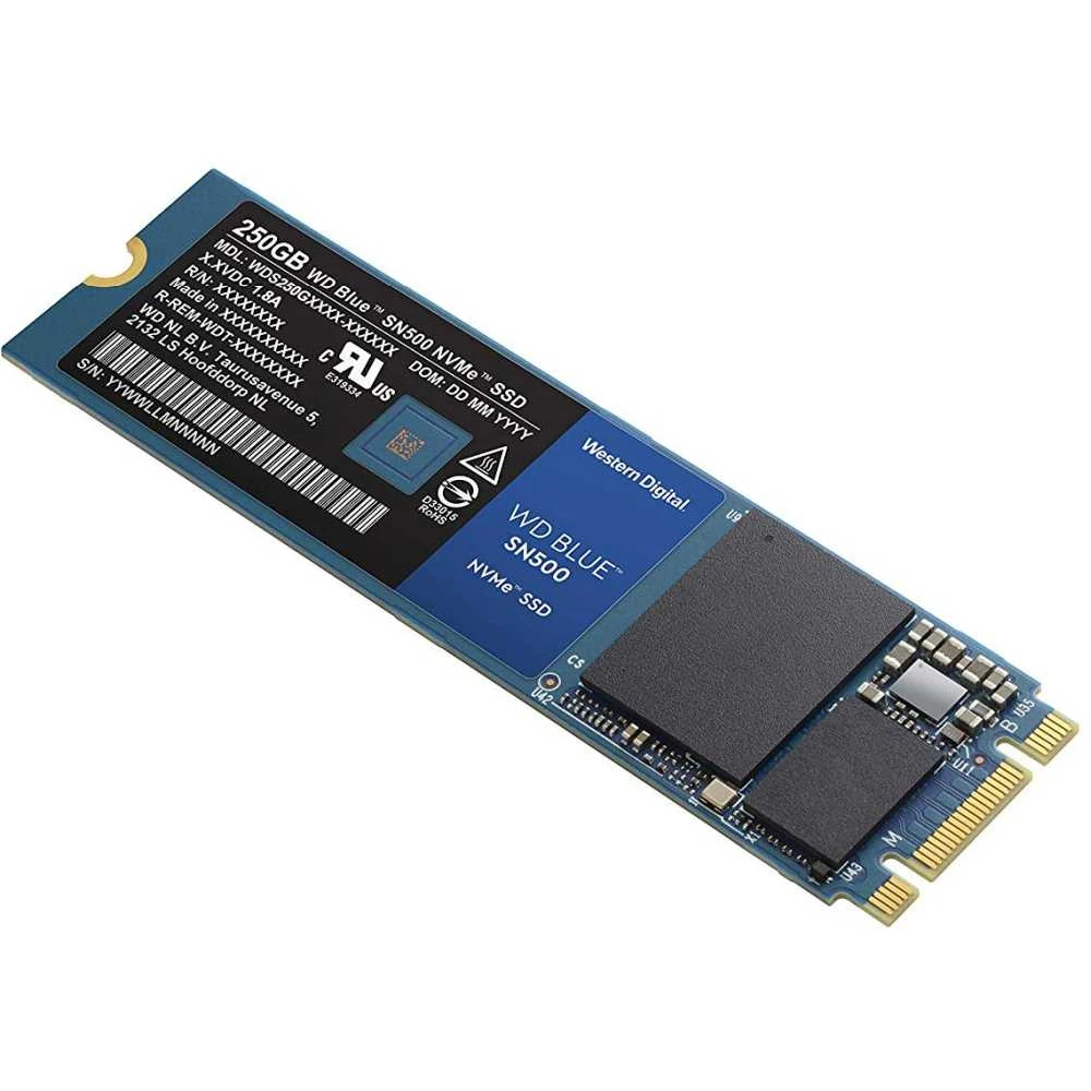 Накопитель SSD WD Original PCI-E x2 250Gb WDS250G1B0C Blue M.2 2280
