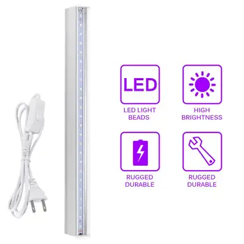 

6W DJ Disco Light 10W Stage Light UV Purple led tube For Party Christmas Bar Lamp Laser Stage Wall Washer Spot Light Backlight