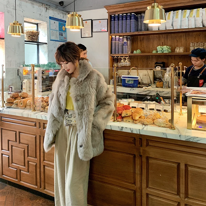 

Женское пальто из натурального меха овчины, зимнее пальто, женская корейская модная куртка, 100% шерстяное пальто для женщин, одежда 2020 YY828