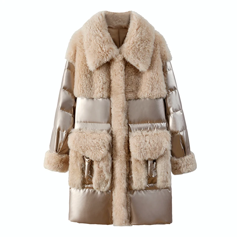 New Style Loose Type Plus Size Women Fur Jacket