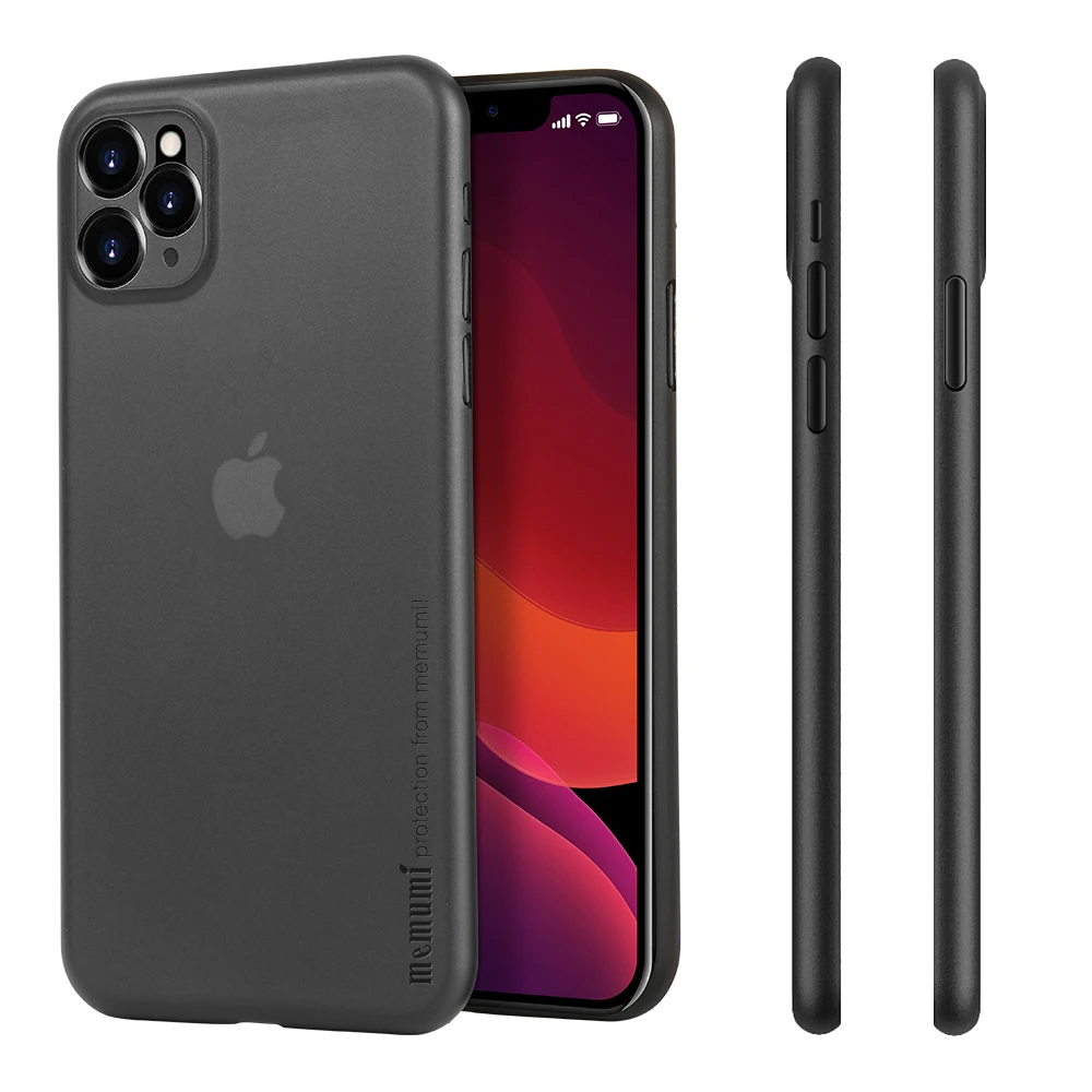 Чехол memumi Slim для iPhone 11 Pro 5 8 дюйма 2019 0 3 мм ультратонкая матовая отделка тонкий