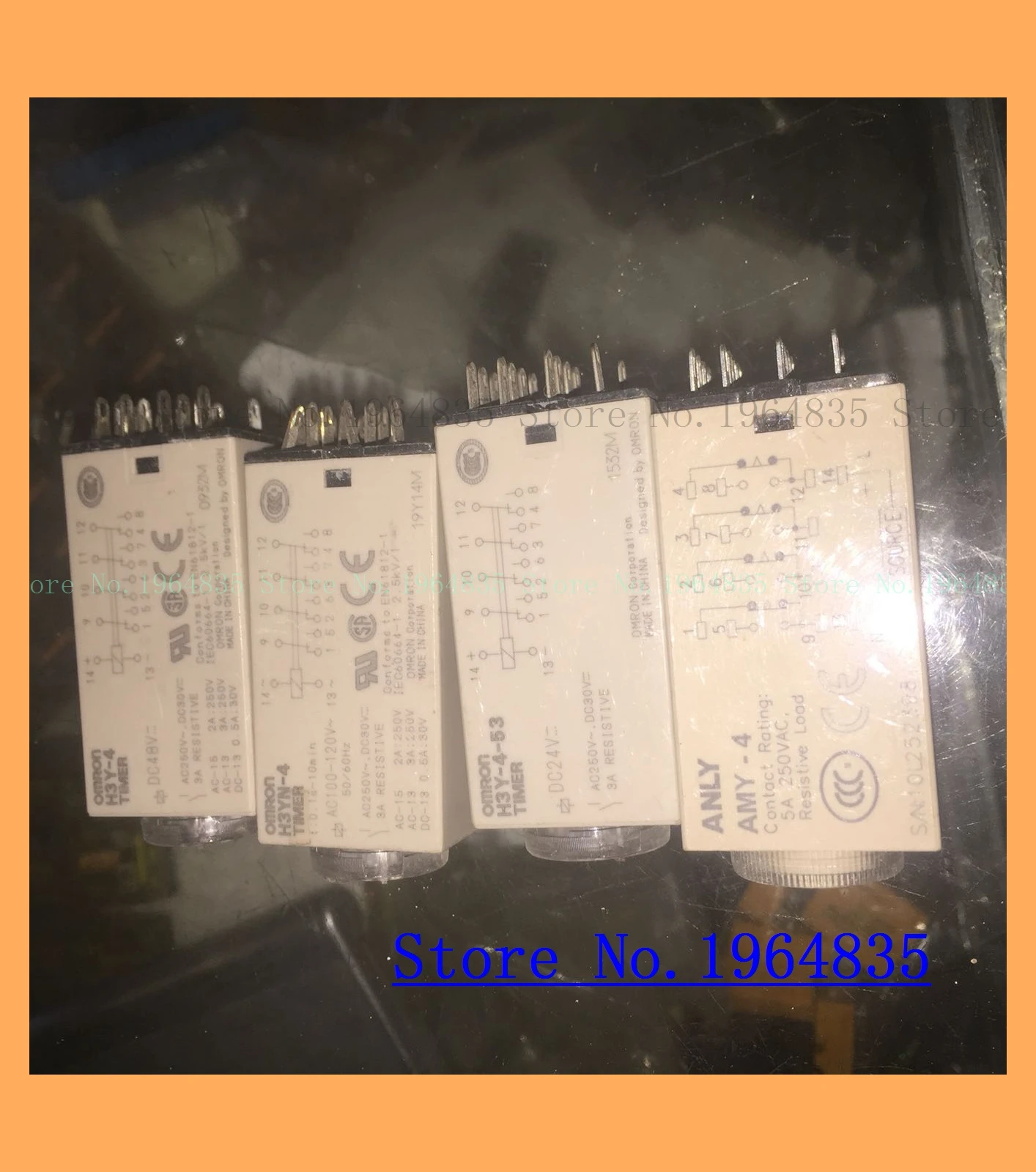 

H3Y-4-48VDC H3YN-4-AC100-120V H3Y-4-53-DC24V AMY-4